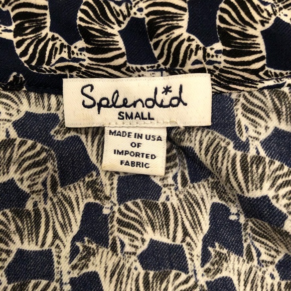 Splendid zebra print woven day dress - Picture 5 of 6